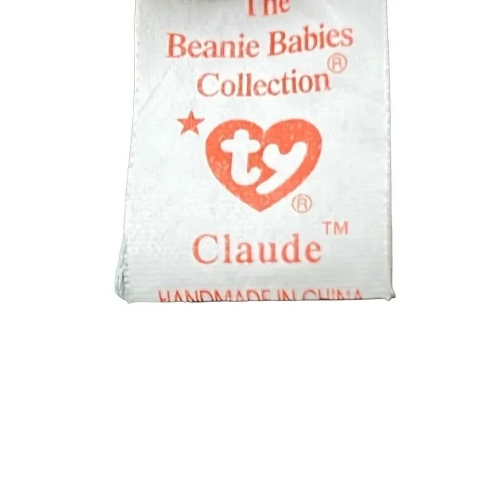 TY Toys Multicolor The Beanie Babies Collection Claude the Crab Stuffed One Size - Picture 9 of 10